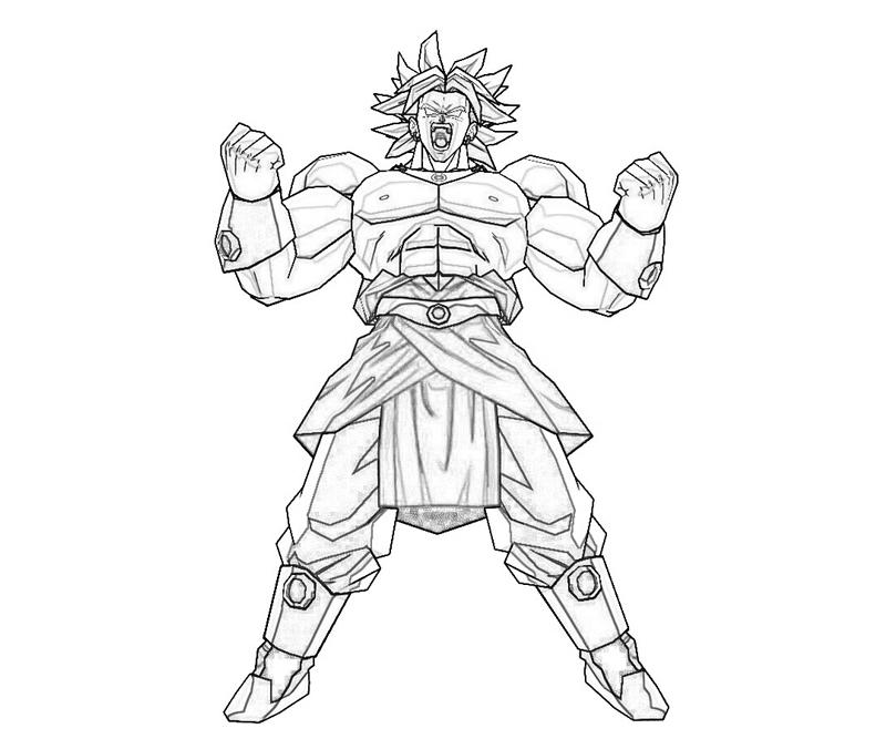800x667 Broly Ssj4 Coloring Pages Coloring Pages, Broly Coloring Page