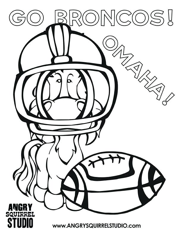 612x792 Boise State Broncos Coloring Pages