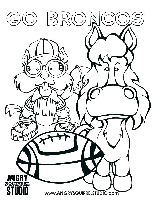 612x792 Broncos Coloring Page Broncos Coloring Pages Broncos Coloring