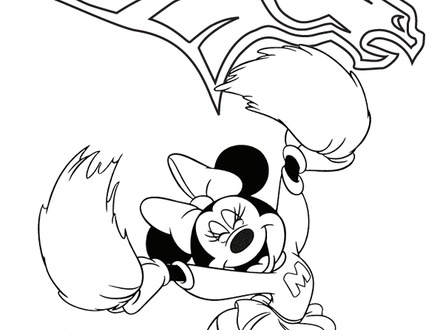 Broncos Logo Coloring Page