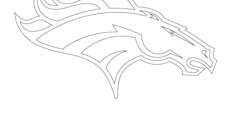 750x425 Denver Broncos Coloring Pages Also Broncos Coloring Pages Medium