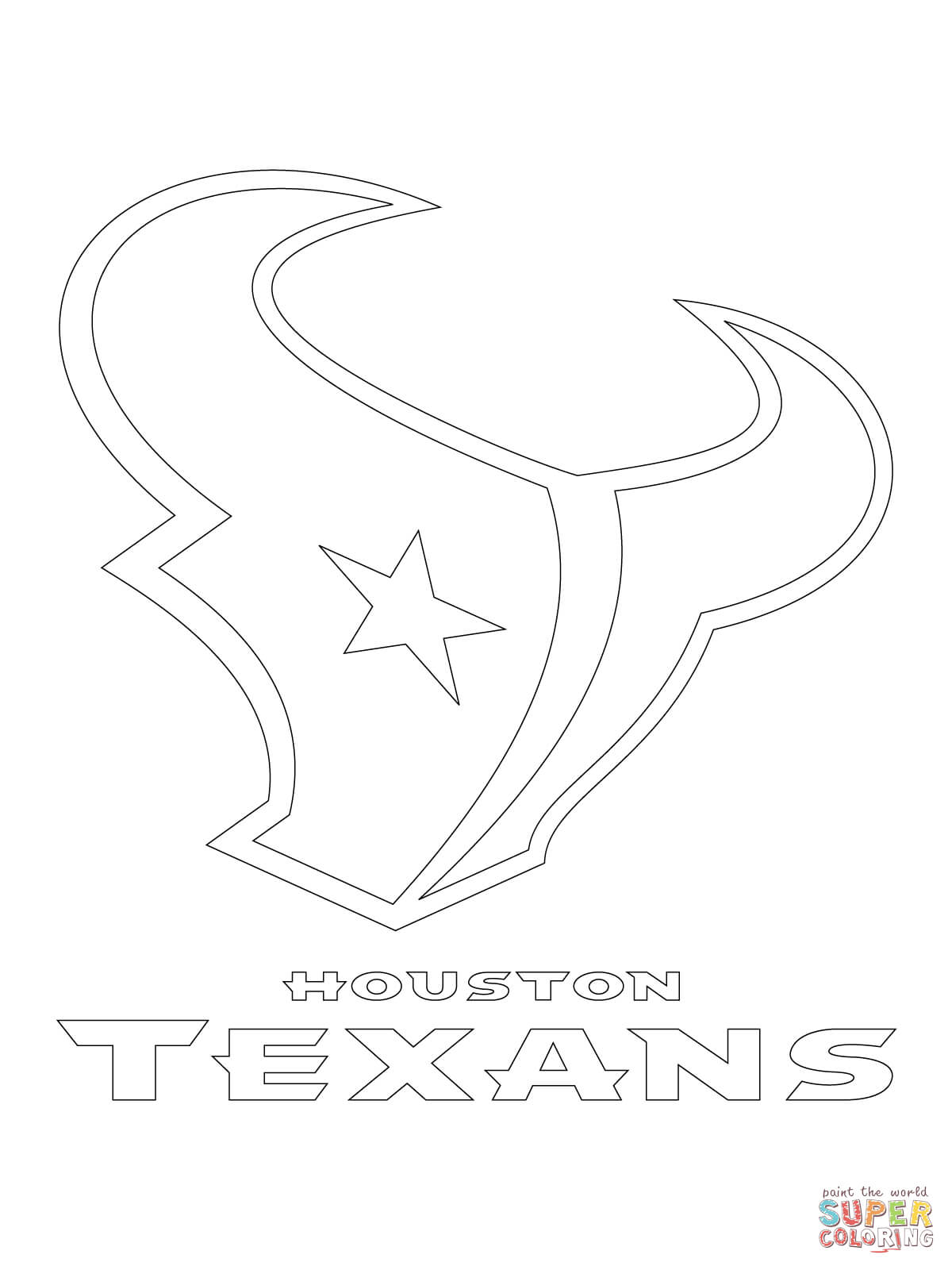 1200x1600 Broncos Logo Coloring Page Get Bubbles