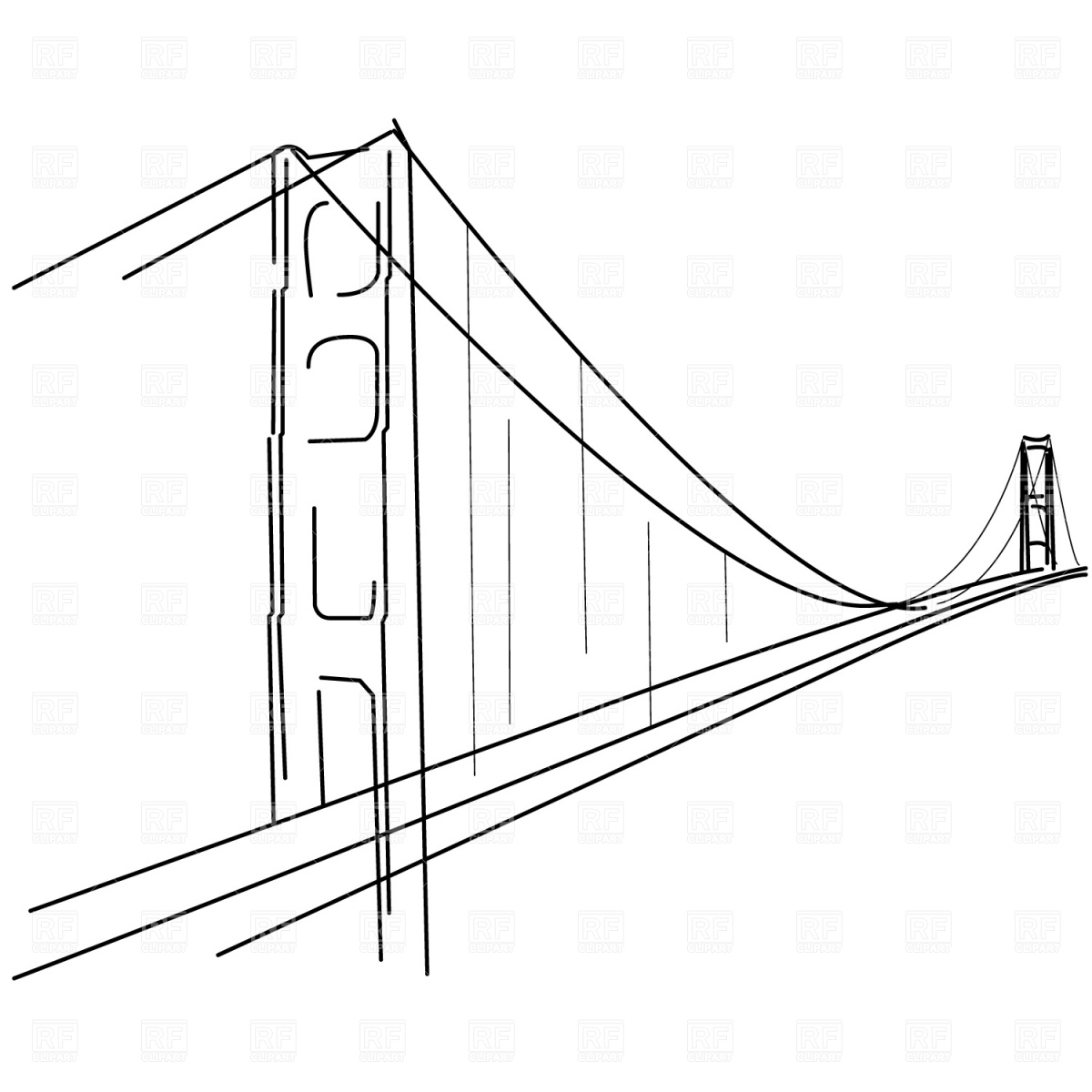 1200x1200 Drawn Bridge Clipart Many Interesting Cliparts