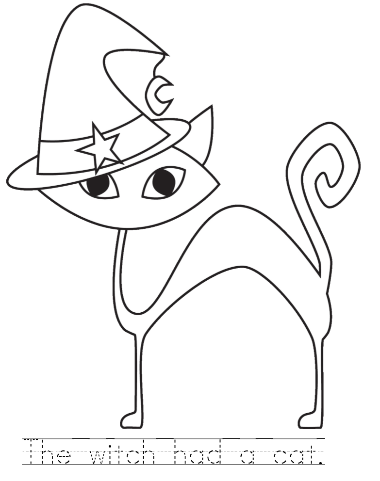 783x992 Room On The Broom Color Pages