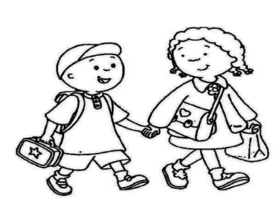 400x322 Sister Coloring Pages Page Going Back To School With Brother
