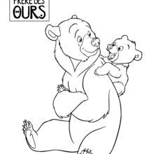 220x220 Brother Bear 2 Coloring Pages