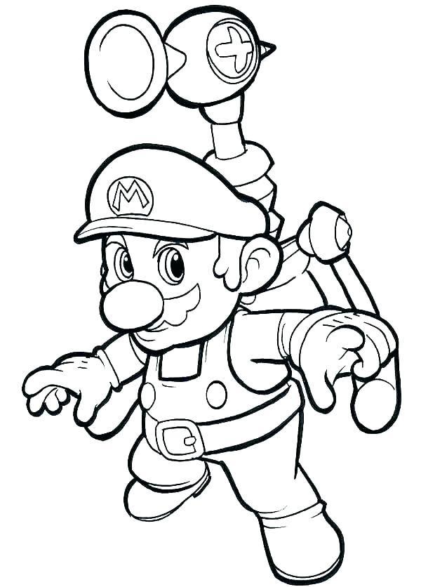 600x836 Mario Bros Coloring Pages Brother Coloring Pages Brothers Coloring