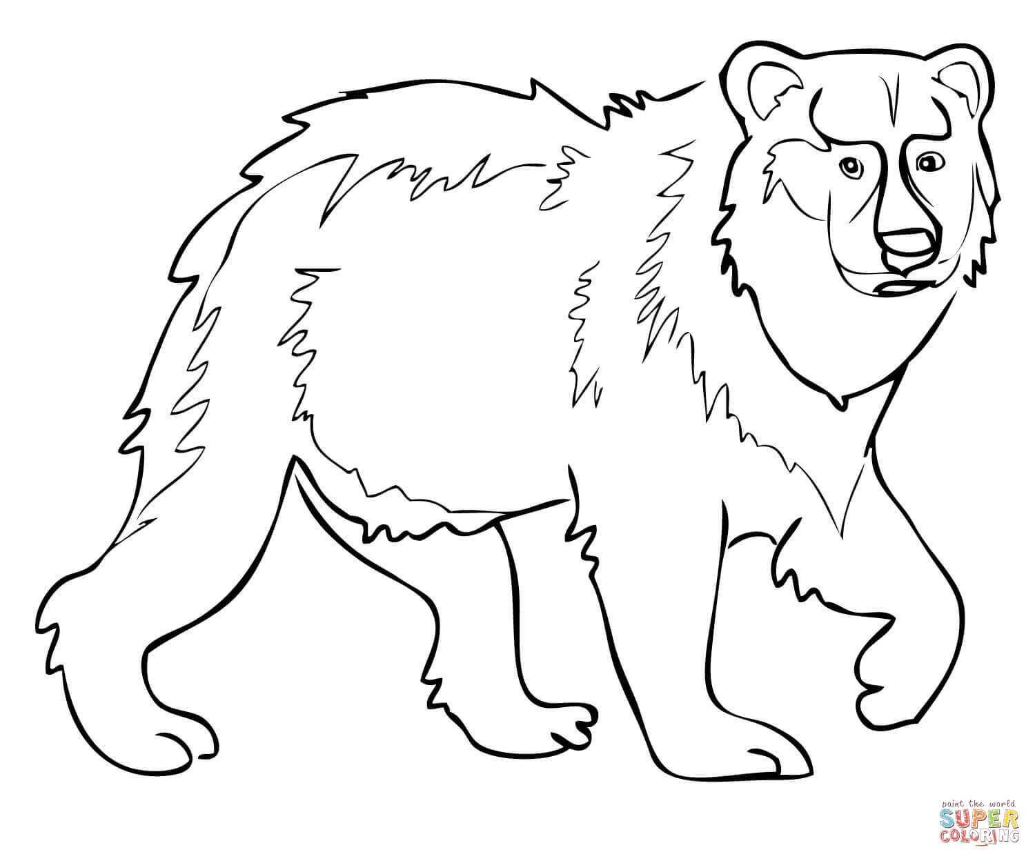 1500x1248 Brown Bear What Do You See Coloring Pages Qqa Me