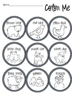 236x314 Free Brown Bear Brown Bear Printables From Www.1plus1plus1equals1