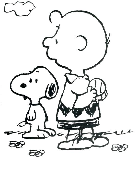 564x690 Charlie Brown Christmas Coloring Pages As Well As Charlie Brown
