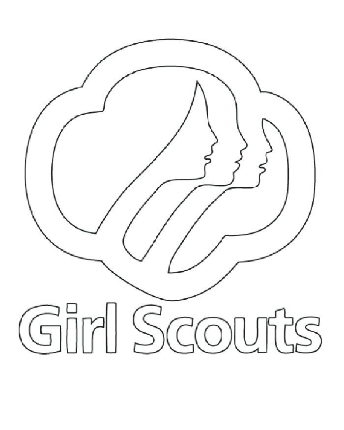700x875 Coloring Pages For Girl Scouts Girl Scout Coloring Pages Many