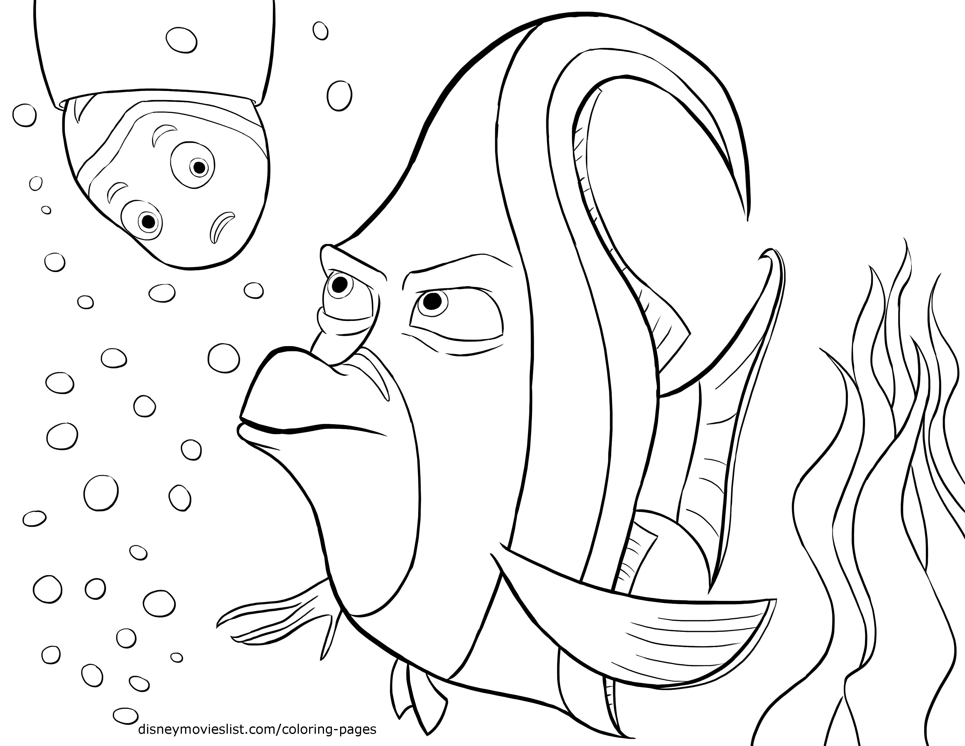 3300x2550 Finding Nemo Coloring Pages Finding Nemo Coloring Pages Pdf Kids