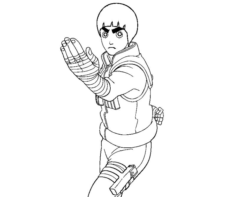 800x667 For Lee Colouring Pages Rock Lee Face Colouring Pages. Robert E