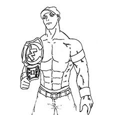 230x230 John Cena Coloring Pages Coloring Pages John Cena