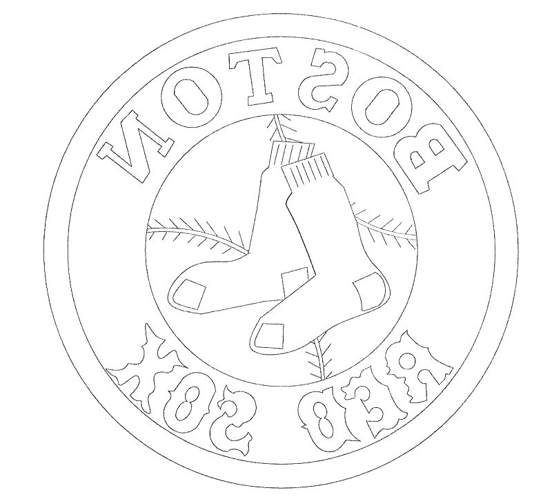 800x720 Boston Bruins Logo Coloring Page
