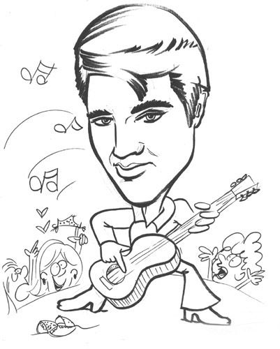 401x500 Excellent Inspiration Ideas Elvis Coloring Pages Bruno Mars Page