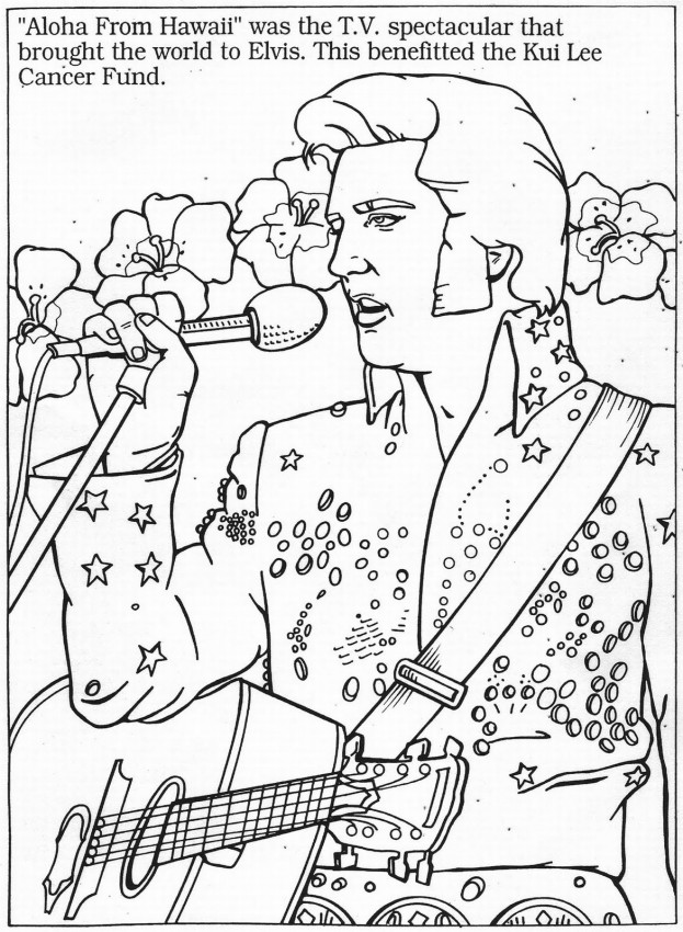 623x850 Free Elvis Coloring Pages 466755