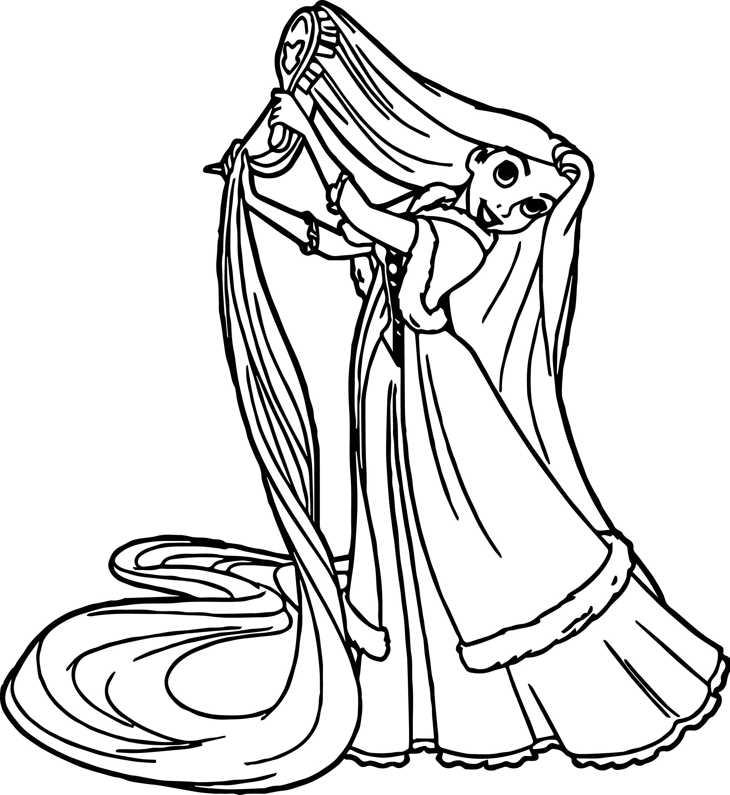 2502x2726 Princess Brush Hair Coloring Page Wecoloringpage Hair Coloring