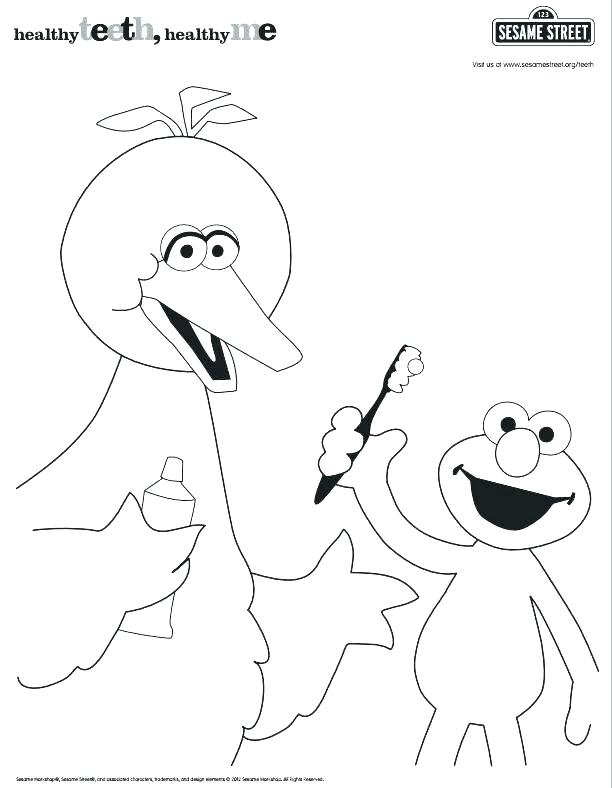 612x788 Teeth Brushing Coloring Pages Brush Your Teeth Coloring Sheets