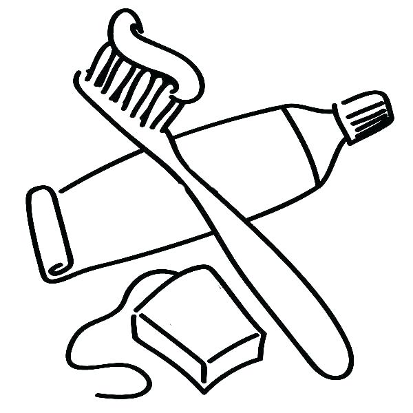 600x600 Tooth Brushing Coloring Pages Teeth Coloring Pages Pin Toothbrush