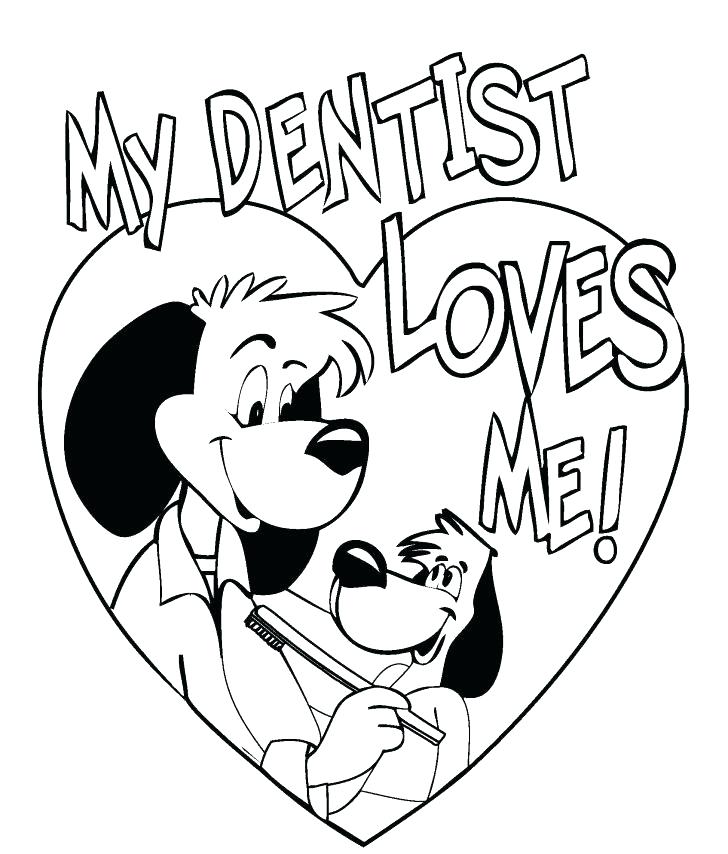 728x854 Boy Brushing Teeth Coloring Page Pages Of Brush Your Colouring