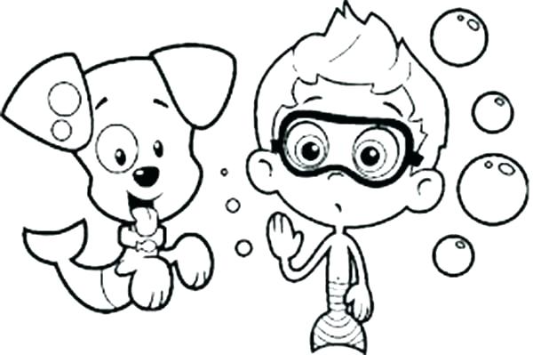 600x399 Bubble Coloring Pages