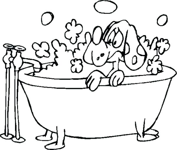 600x508 Bubbles Coloring Page