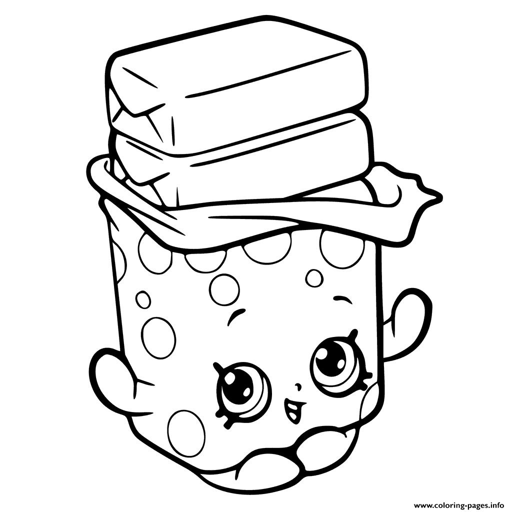 1024x1024 Print Bobby Bubble Gum Shopkins Season 6 Coloring Pages Shopkins