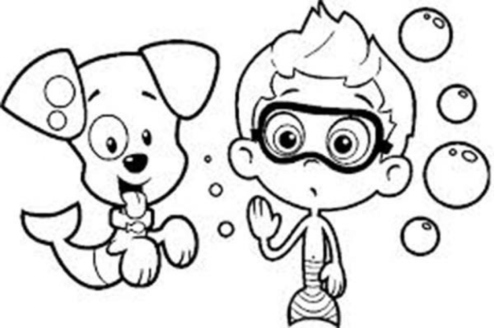 960x638 Get This Free Bubble Guppies Coloring Pages To Print 993959