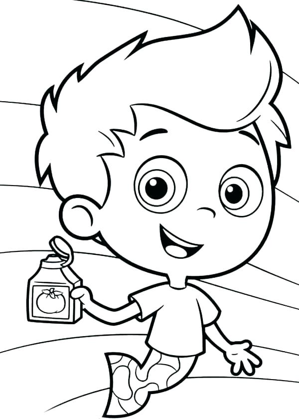 600x840 Bubble Guppies Coloring Page Bubble Guppies Coloring Bubble