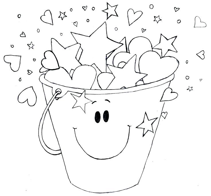 736x683 Bucket Filling Coloring Pages Bucket Filling Coloring Pages Bucket