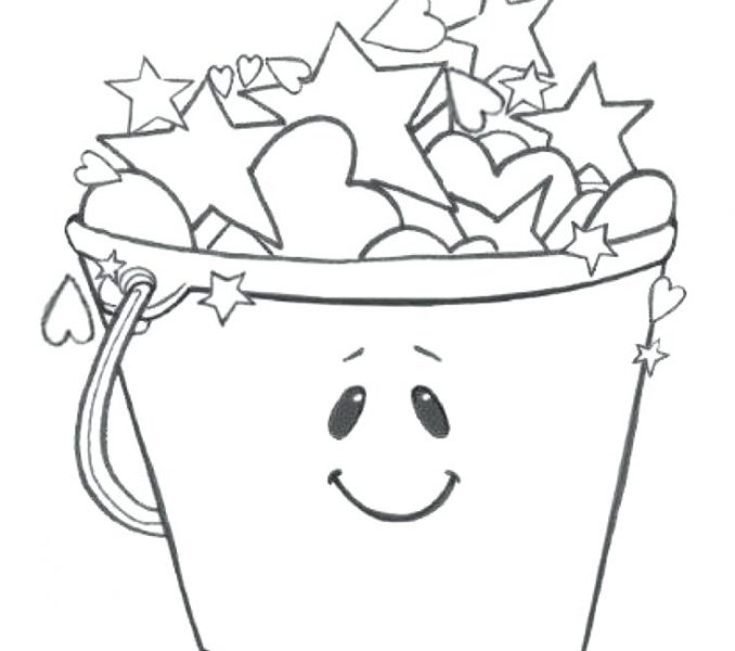 678x600 Bucket Filler Coloring Page Free Coloring Page