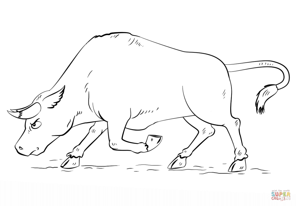 1186x824 Launching Bucking Bull Coloring Pages 23 Collections Free Coloring