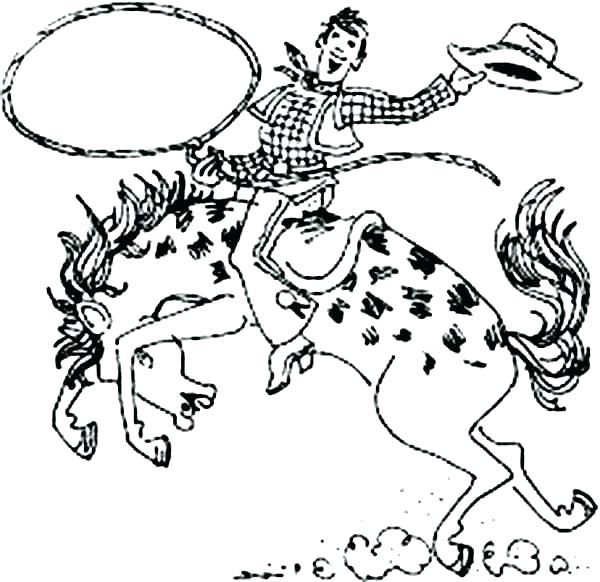 600x582 Rodeo Coloring Pages Rodeo Coloring Pages Rodeo Coloring Pages