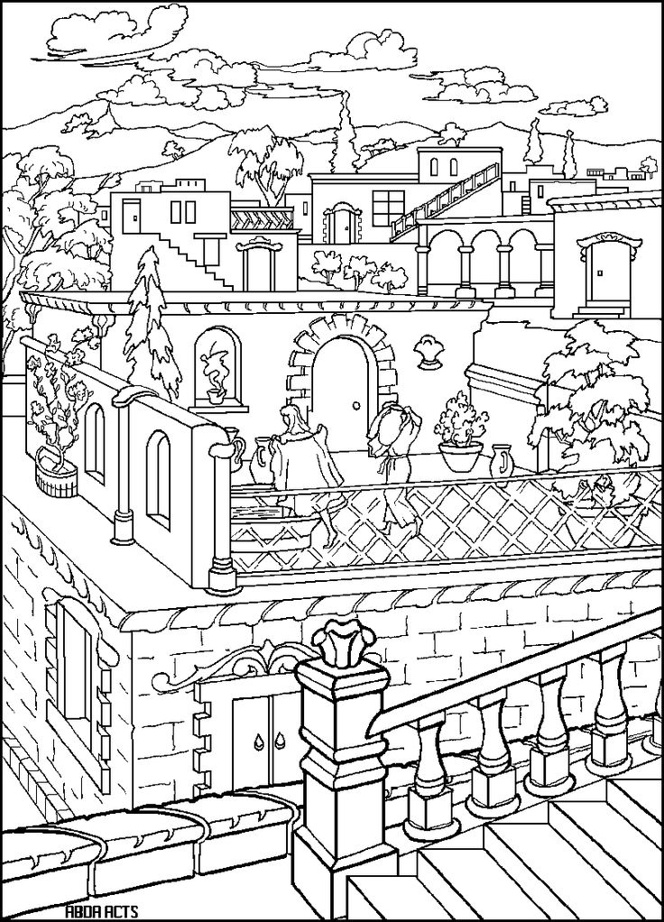 736x1022 589 Best Buildings Images On Coloring Books, Coloring