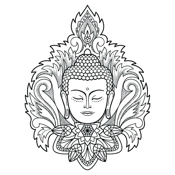 736x736 Buddhist Coloring Pages Coloring Pages Coloring Page Temple