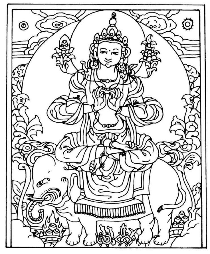 736x891 Buddhist Mandala Coloring Pages Many Interesting Cliparts Buddhist