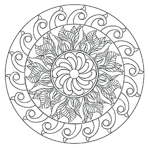500x500 Mandala Coloring Pages Finest Are Serpent Deities In Cheap Modern