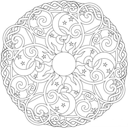 450x450 Relieve Daily Stresses With Beautiful Free Mandala Coloring Pages