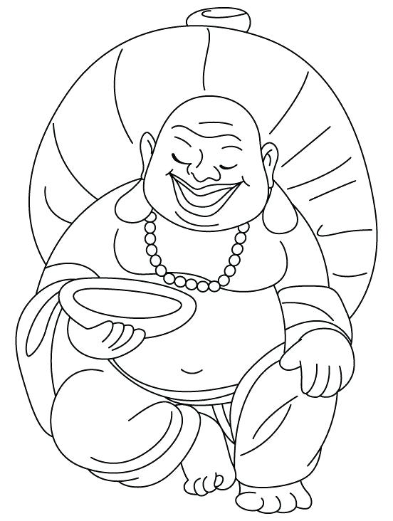 552x732 Buddha Coloring Page Laughing Coloring Pages Printable Coloring