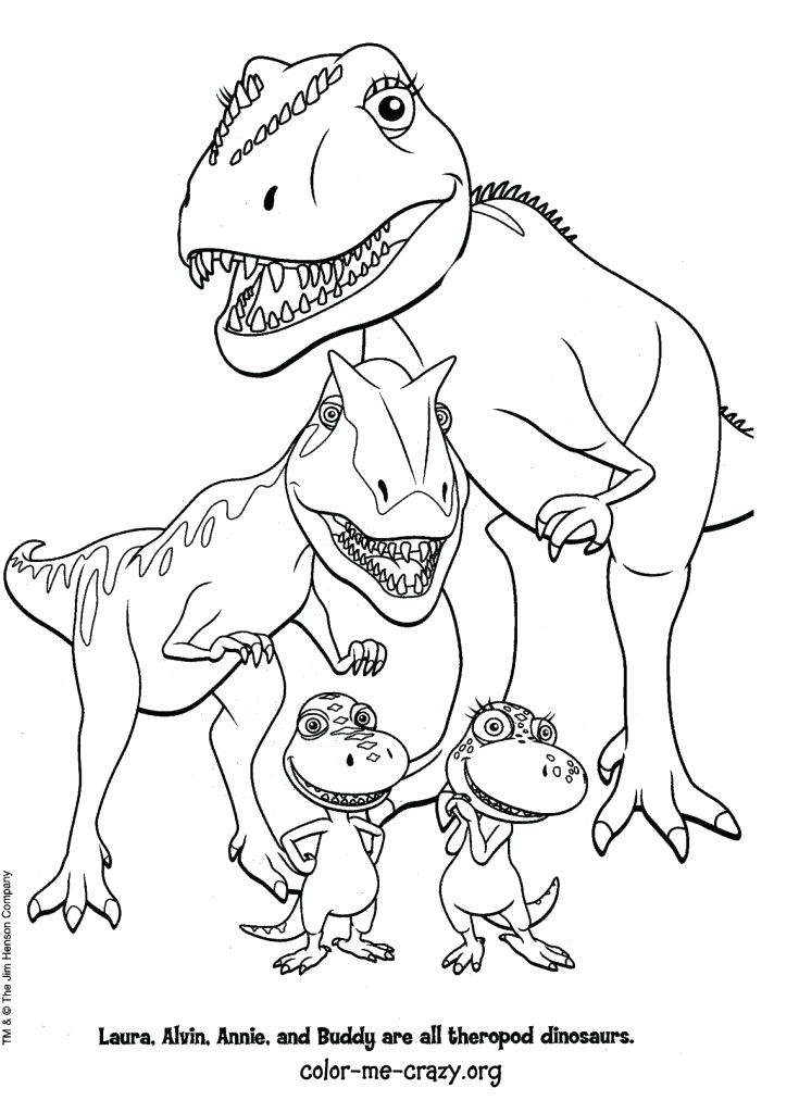 735x1024 Dinosaur Train Coloring Page Swamp Animals Coloring Pages Pictures