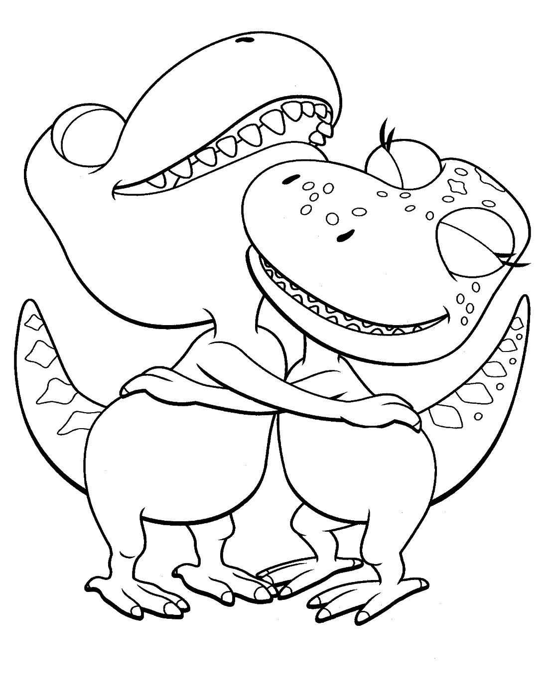 1106x1400 Dinosaur Train Coloring Pages Buddy And Annie