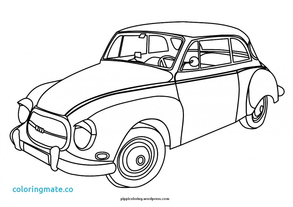 Bugatti Chiron Coloring Page
