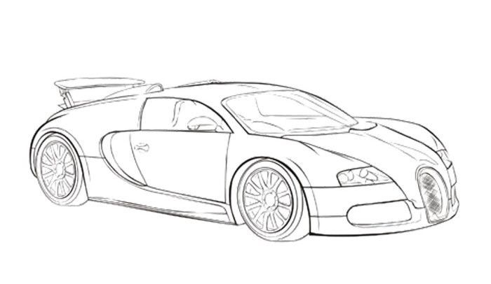 700x406 Fancy Bugatti Veyron Coloring Pages Gift