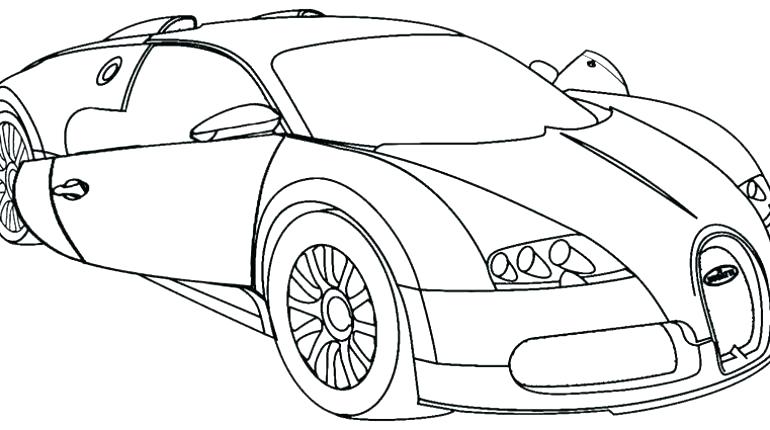 770x430 Bugatti Chiron Coloring Pages