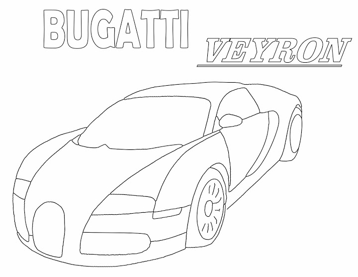720x556 Bugatti Coloring Pages