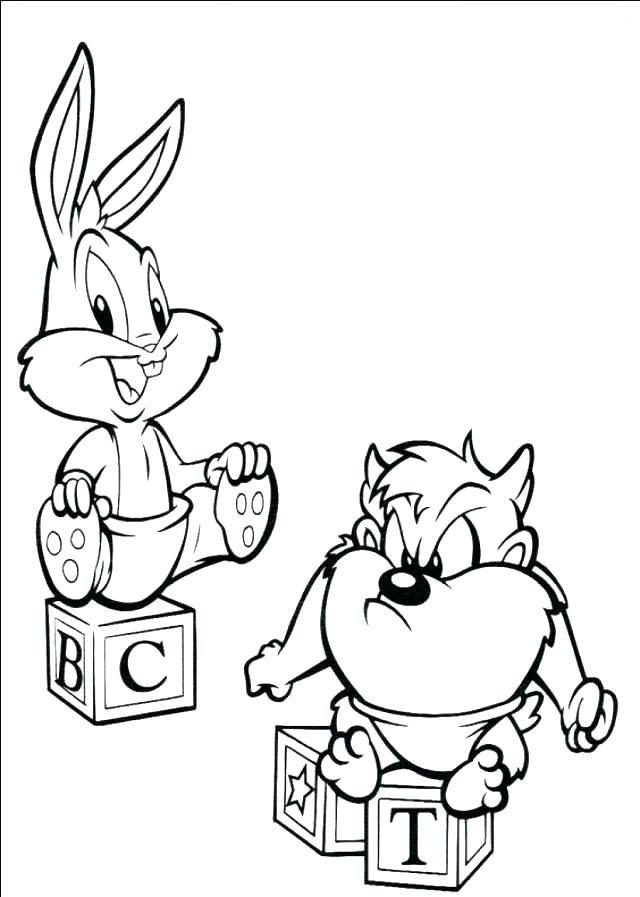 640x897 Bugs Bunny Coloring Page Tunes Coloring Pages To Print Tunes Bugs