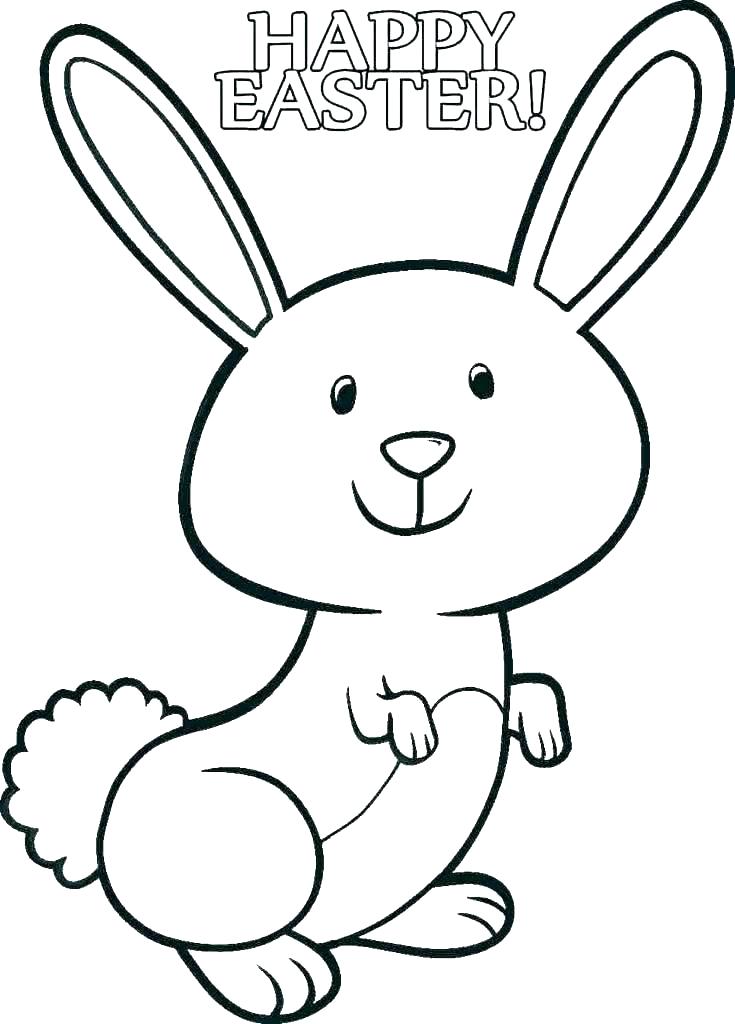 735x1024 Bunny Color Page