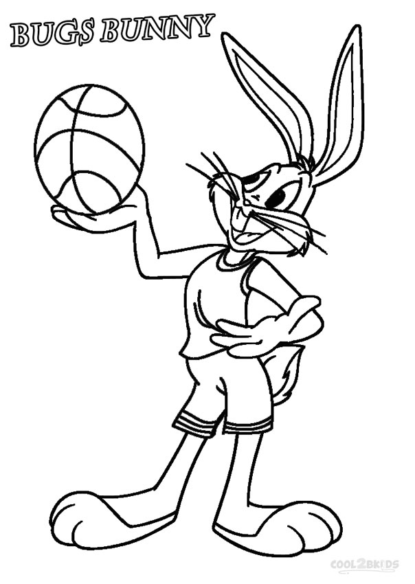 604x850 Bugs Bunny Cartoons Coloring Pages