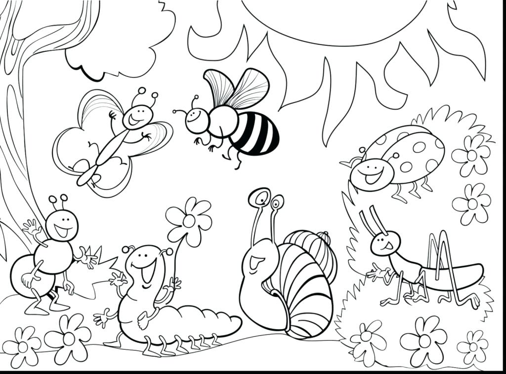 1024x758 Insects Coloring Pages Bugs And Insects Coloring Pages Printable